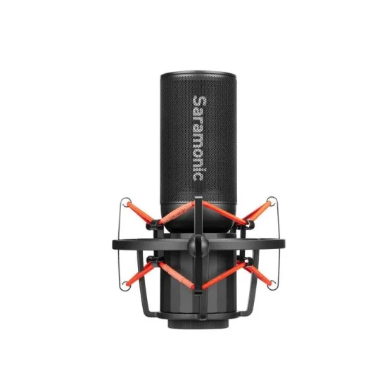 Saramonic upercardioid Large-Diaphragm Condenser Microphone with Shock Mount & Pop Filter